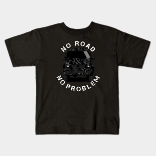 No road no problem - G Wagon Klasse Offroad 4x4 SUV Kids T-Shirt